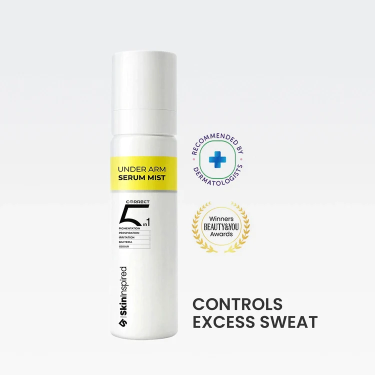Skininspired Under Arm Serum Mist (100ml) | Reduces Pigmentation, Sweat & Irritation